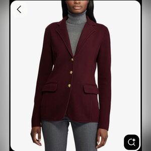 Lauren Ralph Lauren Burgundy Women's Blazer